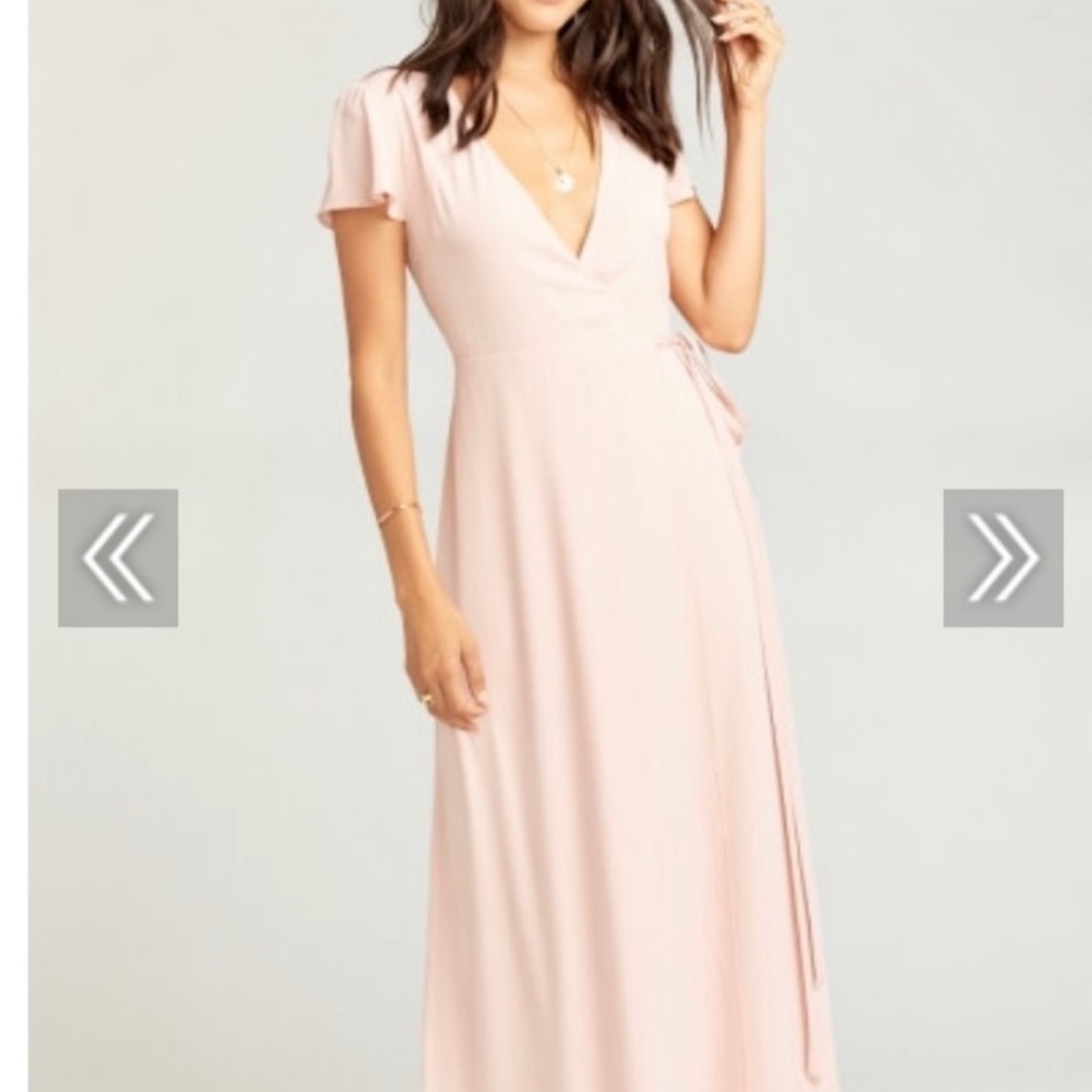 Show Me Your MuMu Noelle Dusty Blush Bridesmaid Dress